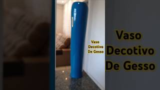 Vaso decorativo de gesso [upl. by Rehpinej]