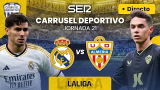 ⚽️ REAL MADRID vs UD ALMERÍA  EN DIRECTO LaLiga 2324  Jornada 21 [upl. by Neelrihs]