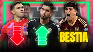 ¡ROMO MEJOR QUE EL DIBU Nuestro XI ideal en Copa América Aramburu Rondón Lautaro James [upl. by Ozneral]