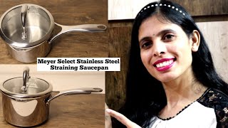 Best Saucepan in 2023  Meyer Select Saucepan Review  Stainless Steel Sauce Pan  NikGoals [upl. by Latton]