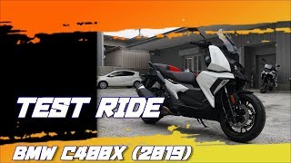 BMW C400X 2019 Test Ride [upl. by Arahsal]