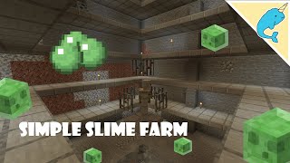 EASY amp EFFICIENT Slime Farm Tutorial Minecraft 119 [upl. by Eillas]