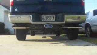 04 F150 46L Magnaflow True Dual Xpipe High Flow cats [upl. by Ydnal]