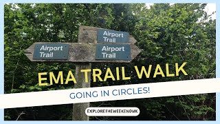 East Midlands Airport Trail Walking [upl. by Ani]