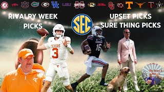 Its Rivalry Week SEC Football  Week 14 Picks and Predictions [upl. by Hendricks]