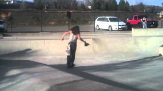 Heelys skate park gymnastics action [upl. by Stevenson616]