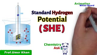 Standard Electrode Potential  SHE  Reference Electrode  Chemistry ask [upl. by Htebazileyram594]