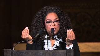 Oprah Winfrey delivers 2015 quotHarrys Last Lecturequot at Stanford University [upl. by Simonette]