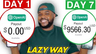 3 Lazy Ways To Make Money Online With AI 150Day For Beginners [upl. by Lobell]