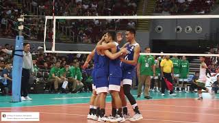 Ateneo Mens Volleyball Team Vs DLSU Green Spikers S82 Round 1 [upl. by Anderson]