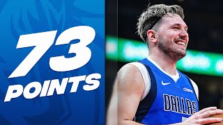 EVERY POINT From Luka Doncics INSANE 73PT CAREERHIGH Performance 🔥  January 26 2024 [upl. by Dreyer813]