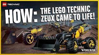 The story behind the LEGO Technic Volvo Concept Wheel Loader ZEUX 42081 [upl. by Pacorro294]