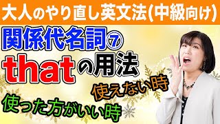 【関係代名詞】whichとthatの違いと使い分け〜関係代名詞、「thatを使えないとき」「使ったほうがあるとき」があるの知ってた？ [upl. by Lybis424]