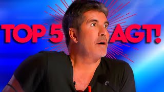 5 AGT Auditions That Will Go Down In History [upl. by Nadia]