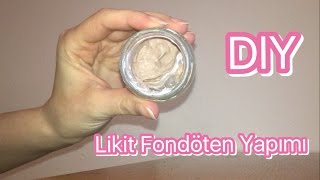 Doğal Likit Fondöten Yapımı  DIY Natural Liquid Foundation [upl. by Rabush]