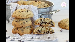 BISCOTTI CON GOCCE DI CIOCCOLATO E NOCI [upl. by Ellene156]