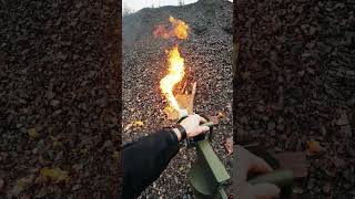 Flamethrowerflamethrowerflamethrower review dropping Saturday firearms gun [upl. by Christenson]