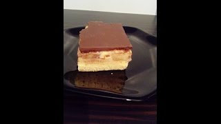 Schoko Bananen Schnitte [upl. by Elbas]