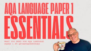 What you NEED for AQA Language Paper 1 Ft FirstRateTutors [upl. by Leis]