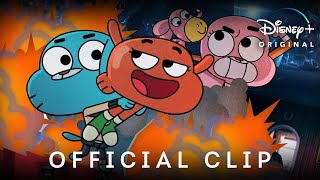 The Amazing World of Gumball The Movie  Official Clip  Disney [upl. by Anaic]