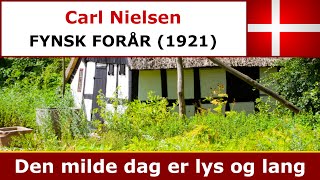 Carl Nielsen  Fynsk Forår  Den milde dag er lys og lang [upl. by Eliot]