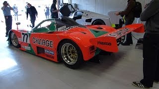 Mazda 767b  engine start [upl. by Aihceyt]