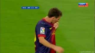 Lionel Messi Amazing Free Kick Goal Vs Real Madrid [upl. by Negeam]