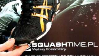 Asics Blast 4  buty squash  SquashTimepl [upl. by Selrahc]