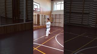 YamaguchiSensei demonstrates 3rd movement of kata junro shodan [upl. by Jemima]