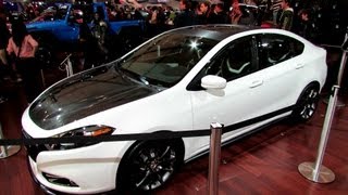 2013 Dodge Dart GTS Turbo Exterior at 2012 Toronto Auto Show [upl. by Eytteb886]