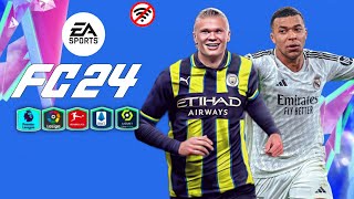 FIFA 14 MOBILE MOD EA SPORTS FC 24 ANDROID OFFLINE NEW KITS 202425 REAL FACES amp LATEST TRANSFERS [upl. by Naujal756]