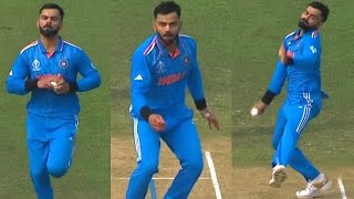 Virat Kohli Came for Bowling against Bangladesh in 9th Over of the Innings  India vs Bangladesh [upl. by Ki]