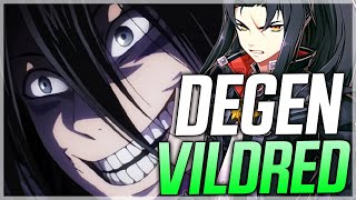 I BRING DEGEN VILDRED BACK GREEN VILDRED with COUNTER BUILD  Epic Seven [upl. by Wolliw847]