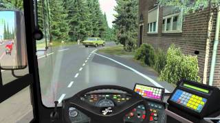 OMSI Gameplay Video im MAN NL202 ZF Getriebe [upl. by Boyt36]