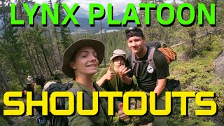 SHOUTOUTS too some of Lynx platoon [upl. by Lama]