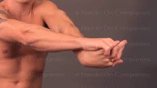 Brachioradialis Self Stretch Exercise  Using your hands [upl. by Lletniuq]