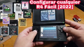 Como Configurar cualquier R4 NINTENDO DS Super Facil  2022 [upl. by Rodi943]