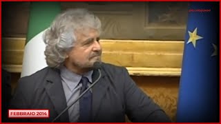 Beppe Grillo incontra Renzi del Pd per volere della maggioranza degli Iscritti [upl. by Alica327]