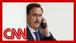 Mike Lindell’s phone was seized by the FBI See him describe how it went [upl. by Yssis676]