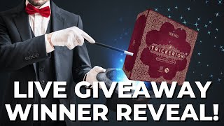 Trickerion Giveaway Winner Reveal 🎩 [upl. by Edwyna642]