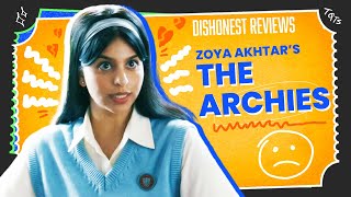 The Archies Movie Roast  Dishonest Review  The Quarter Ticket Show [upl. by Ragouzis]