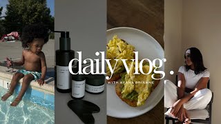 vlog  new custom skin care  how daycare is going shopping with a toddler is a lot  more [upl. by Otineb]