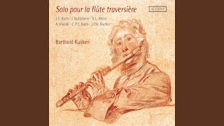 Flute Partita in A Minor BWV 1013 IV Bourrée anglaise [upl. by Eilsehc]