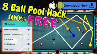 8 Ball Pool Cheats 🔥 Guide Line Aim Tool 100 Safe 🛡️ 8 Ball Pool Hack Android amp iOS ✅ [upl. by Gavette]