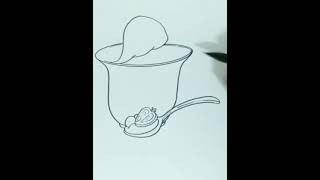 How To Draw YOGHURT Step by Step [upl. by Zacharie405]