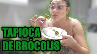 Tapioca de brócolis 🥦 que delícia [upl. by Htebazile695]