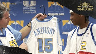 Carmelo Anthony Says The Pistons Promised To Draft Him 2 In 2003 Draft  ALL THE SMOKE [upl. by Collar408]