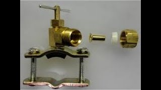 Replace a Saddle Valve in 5 Minutes to Fix Repair Water Pipe Pin Valve [upl. by Lindley506]