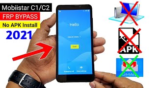 Mobiistar C1C2 FRP UNLOCK 2021 Without PC🔥🔥🔥 [upl. by Yhpos]