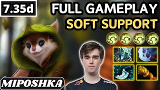 735d  Miposhka HOODWINK Soft Support Gameplay 22 ASSISTS  Dota 2 Full Match Gameplay [upl. by Oecile]